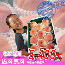 飯山の桃