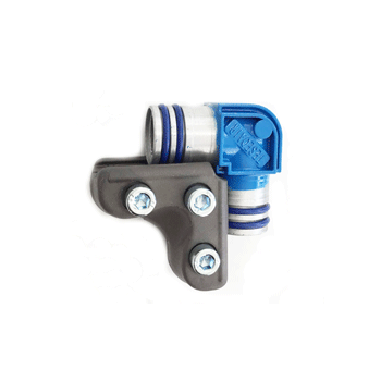 L型ジョイントセット|アルミエアー配管・TESEO|エアーコンプレッサーの