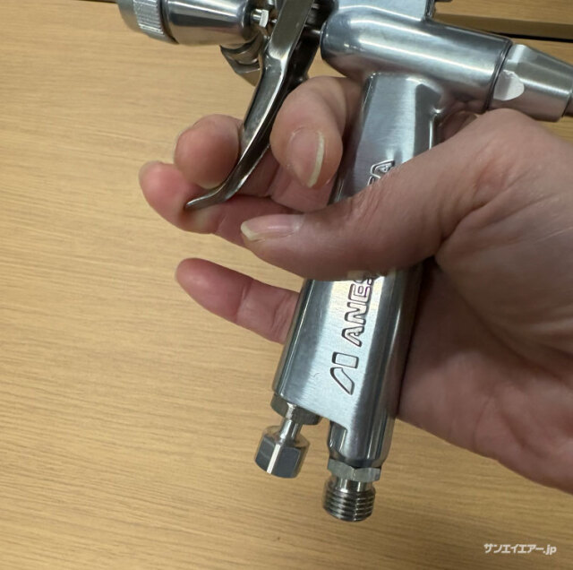 送料無料】製菓用エアースプレーガン(ノズル径φ1.2mm)｜FOG-50R-12C