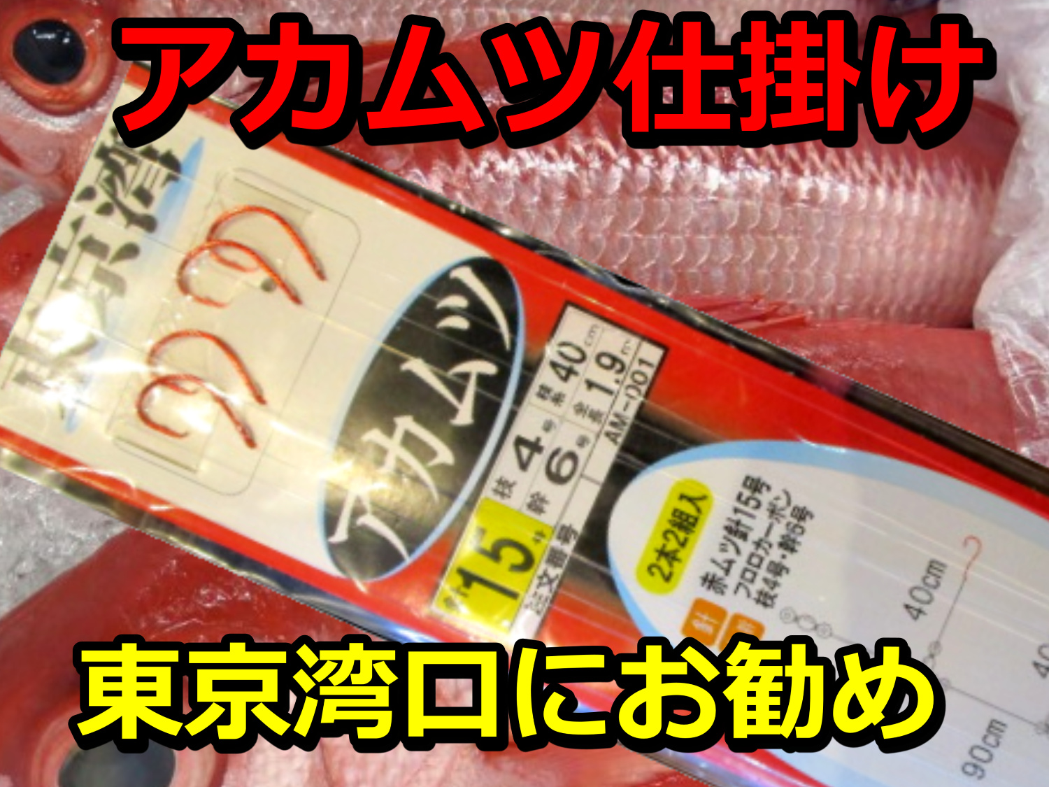 アカムツ仕掛け