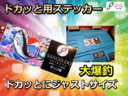 サンゴ堂オリジナル　　ドカット用　ステッカー　　　5×12cm