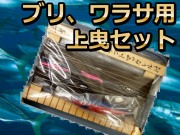 完全仕掛け！　ブリ、ワラサ用　上曳セット　初心者でも大丈夫！そのまま流すだけのトローリング仕掛け　※中型　個別送料対応商品