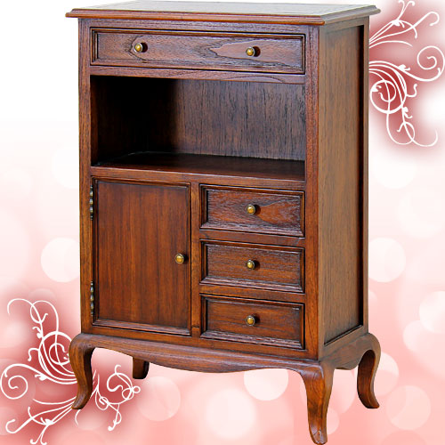 ウェール　FAX台 [アンティーク調 家具]