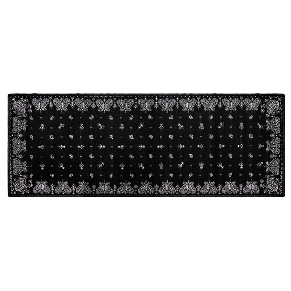 TOL　ツリー・オブ・ライフ　インテリアマット　45x120cm ブラック ブルー レッド