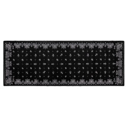TOL　ツリー・オブ・ライフ　インテリアマット　45x120cm ブラック ブルー レッド