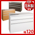 【代金引換不可】ステンレストップキッチンカウンター 幅約120cm