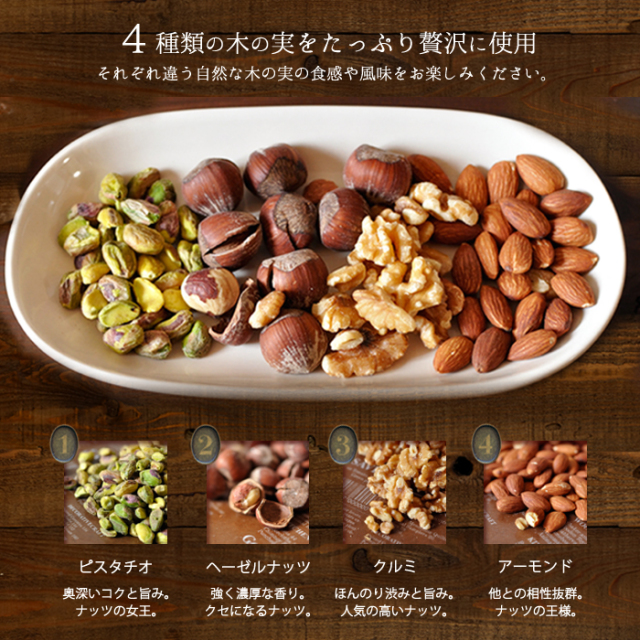 森の木の実のケーキ 3時の森