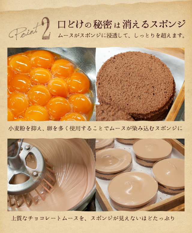6号 恋人達のチョコレートケーキ【クリスマス限定バージョン】