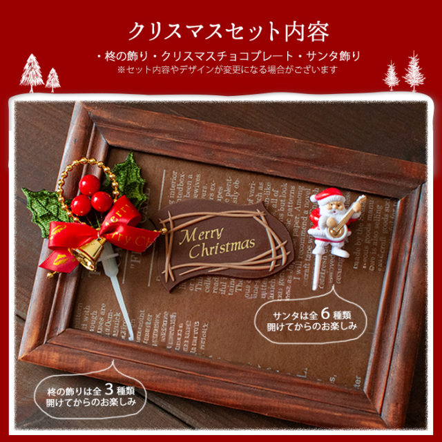 6号 恋人達のチョコレートケーキ【クリスマス限定バージョン】