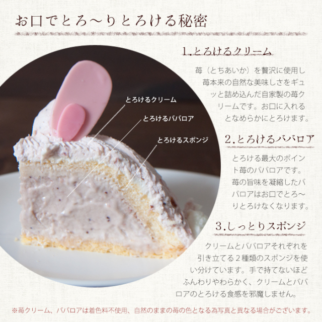 うさぎちゃんのケーキ 3時の森