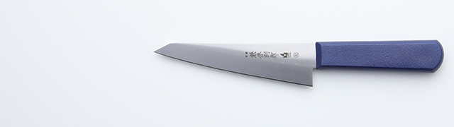 0907 兼秀別作 KB440鋼 骨透角(ほねすきかく)150mm PT　左用