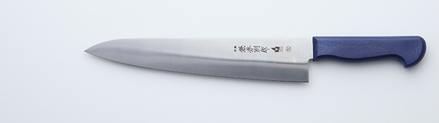 0977 兼秀別作 KB440鋼  平切240mm PZ柄　左用