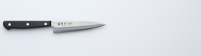 2202　兼秀　MV鋼　　口金無　ペティ120mm