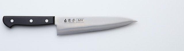2210　兼秀　MV鋼　　口金無　牛刀180mm
