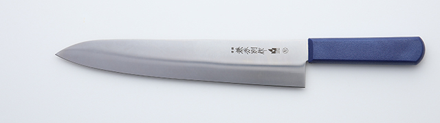 0920 兼秀別作 KB440鋼  平切270mm PT柄　左用