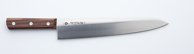 3013 兼秀別作 特殊合金鋼 平切(ひらぎり) 270mm WT 右用 商標 兼秀