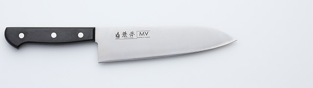 天味寿楽 三徳180mm ステンレス鋼　新品、未使用 三徳、兼秀、MV鋼、口金無