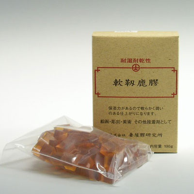 妻屋膠研究所 軟靭鹿膠 100g
