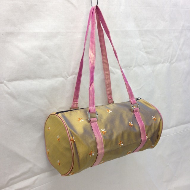 【特価】【アウトレットセール】(b264-02_e)_バッグ_ドラムバッグ(ゴールド)