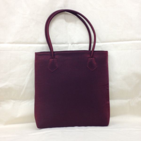 【特価】【アウトレットセール】(b273-02)_バッグ_花刺繍バッグ（ワインレッド)