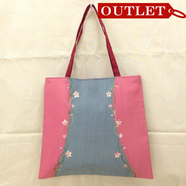 【特価】【アウトレットセール】(b279-01)_バッグ_オータムバッグ（ピンク/シルバー)