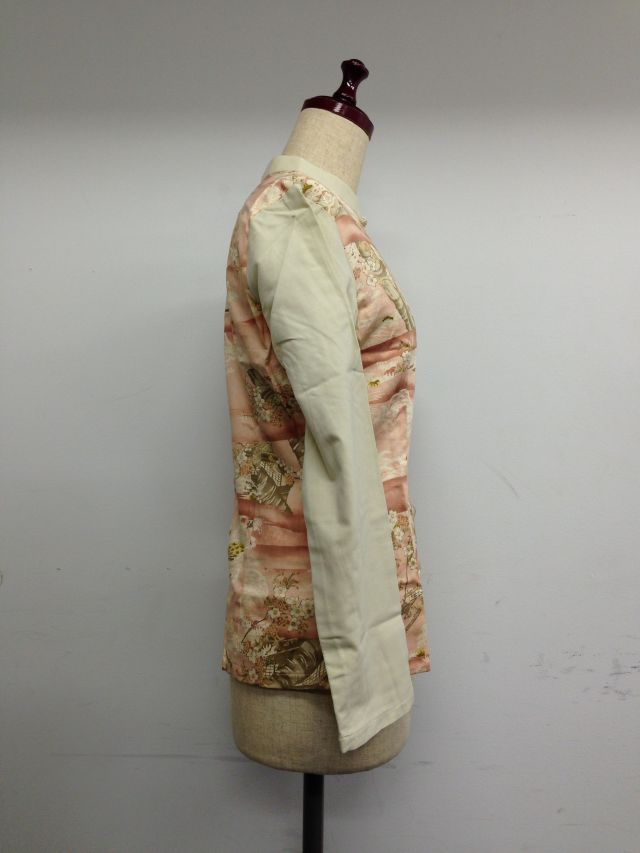 【特価】【アウトレットセール】(fn049-L-02)_Lサイズ_トップス_長袖_アオザイ風_和柄ブラウス(008)