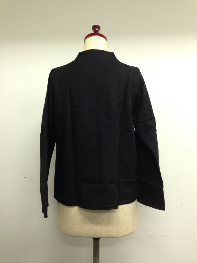 【特価】【アウトレットセール】(fn062-L-03)_Lサイズ_トップス_長袖_ブラックジャケット(柄003)