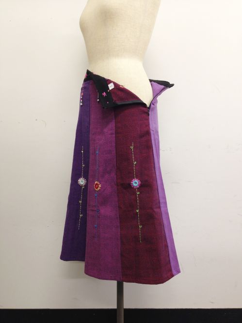 【特価】【アウトレットセール】(fop020-L-05)_Lサイズ_ボトムス_スカート_ミラースカート(002)