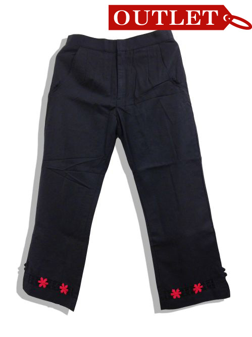 【特価】【アウトレットセール】(fop026-L-01)_Lサイズ_ボトムス_パンツ_ブラックパンツ