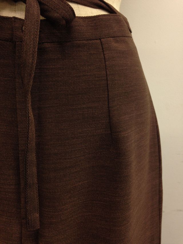 【特価】【アウトレットセール】(fop058-L-06)_Lサイズ_ボトムス_スカート_セピア色ロングスカート