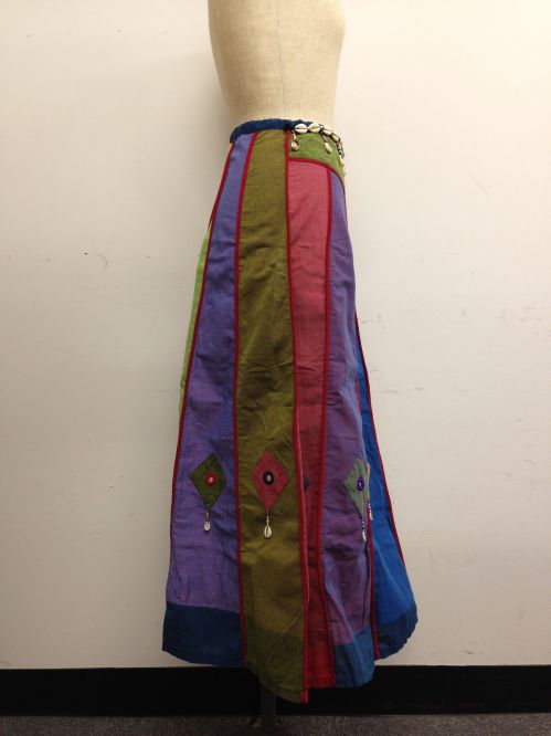 【特価】【アウトレットセール】(fop063-M-03)_Mサイズ_ボトムス_スカート_貝殻装飾スカート(001)