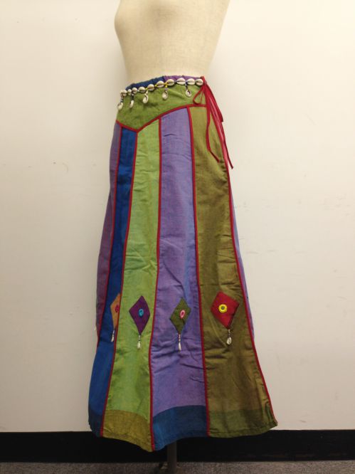 【特価】【アウトレットセール】(fop063-M-05)_Mサイズ_ボトムス_スカート_貝殻装飾スカート(001)