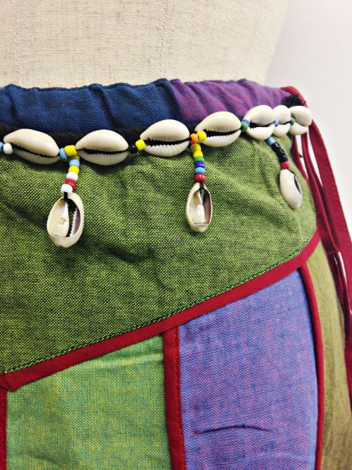 【特価】【アウトレットセール】(fop063-M-07)_Mサイズ_ボトムス_スカート_貝殻装飾スカート(001)