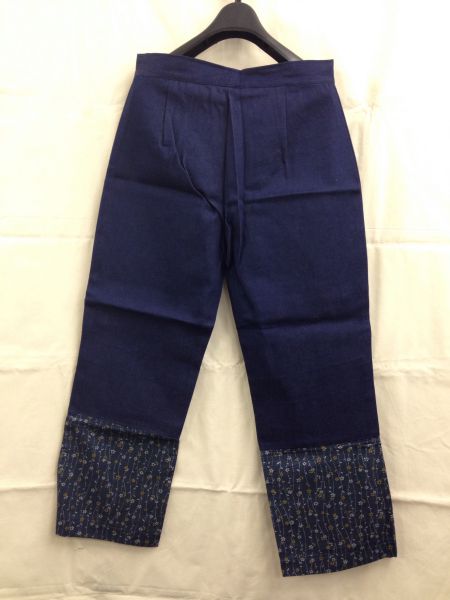 【特価】【アウトレットセール】(fop087-L-02)_Lサイズ_ボトムス_パンツ_ストレッチデニム・パンツ(ブルー/ストレートグリーン)