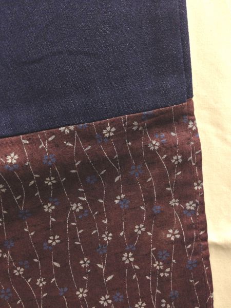 【特価】【アウトレットセール】(fop088-L-03)_Lサイズ_ボトムス_パンツ_ストレッチデニム・パンツ(ブルー/あずき色)