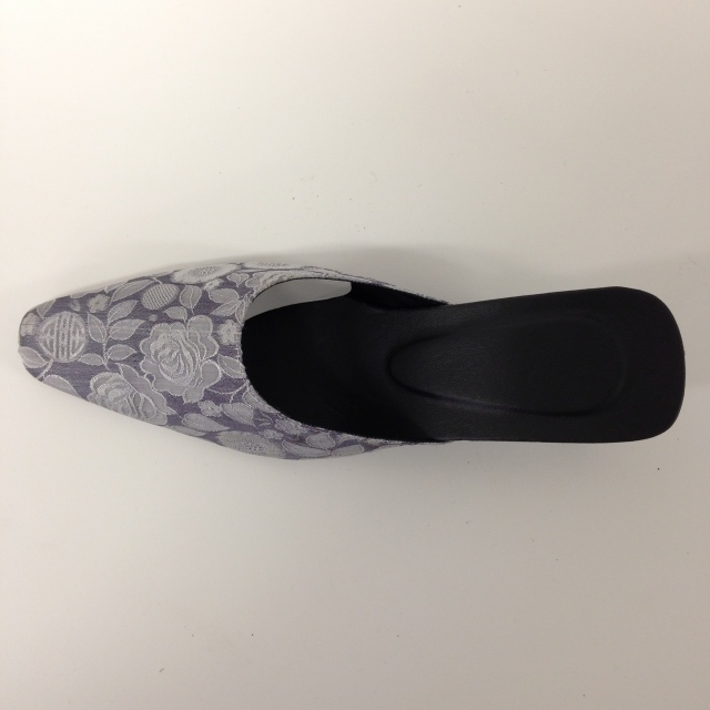 【特価】【アウトレットセール】(km019-7-03)_7サイズ_シューズ_ミュール_ベトナムシルクミュール(シルバー)