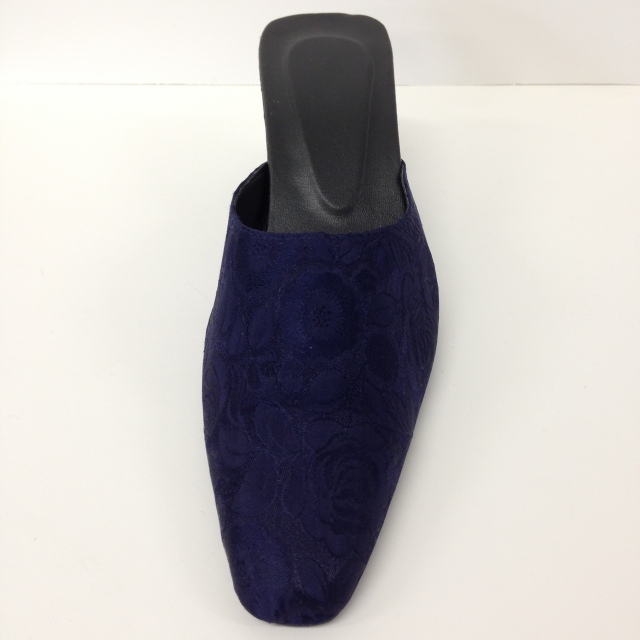 【特価】【アウトレットセール】(km070-7-05)_7サイズ_シューズ_ミュール_ベトナムシルクミュール(紺)