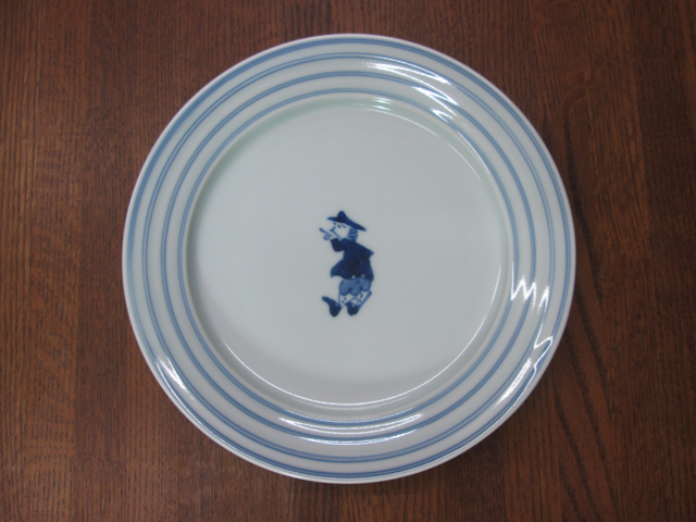 皿の上からの画像です