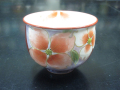 清水焼　陶あん　花好み（花水木）　茶飲み碗