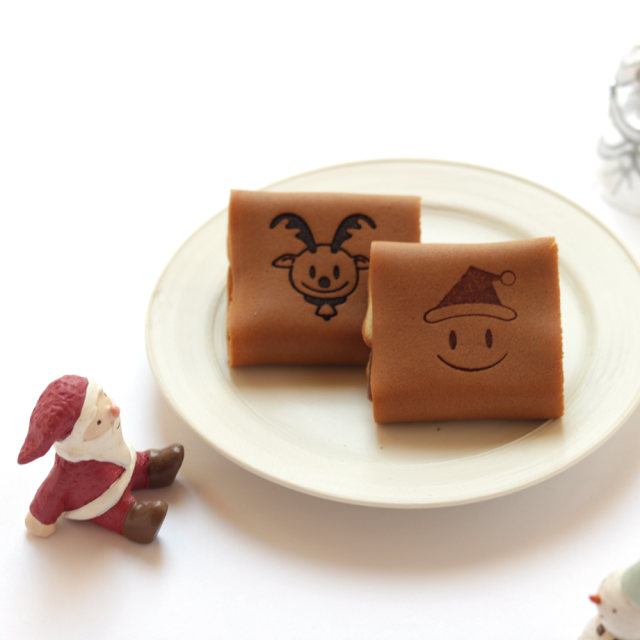 クリスマス　和菓子　笑小巻