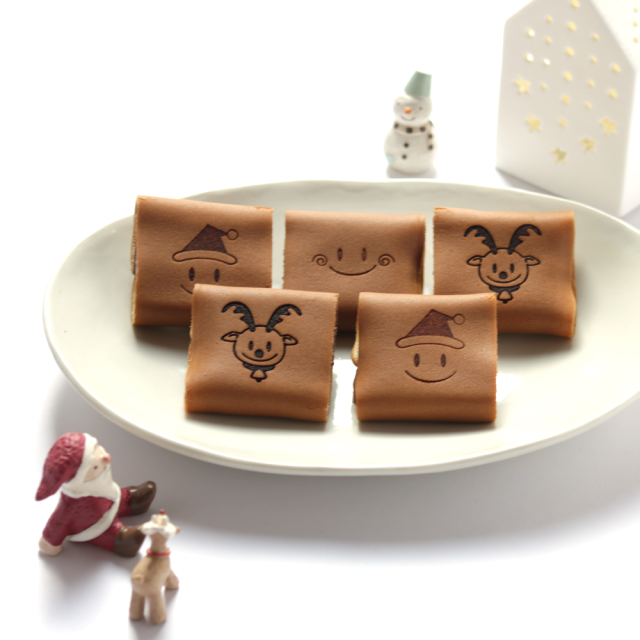 クリスマス　和菓子　笑小巻