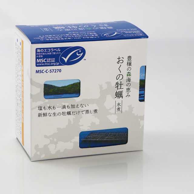 MSCおくの牡蠣パッケージ