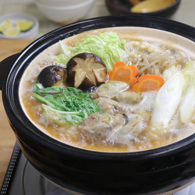 おくの牡蠣_牡蠣みそ鍋レシピ