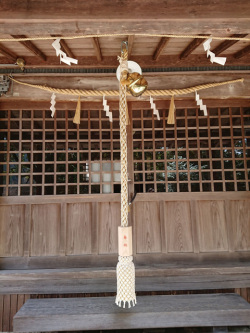 国産大麻（精麻）・鈴緒（製作例）