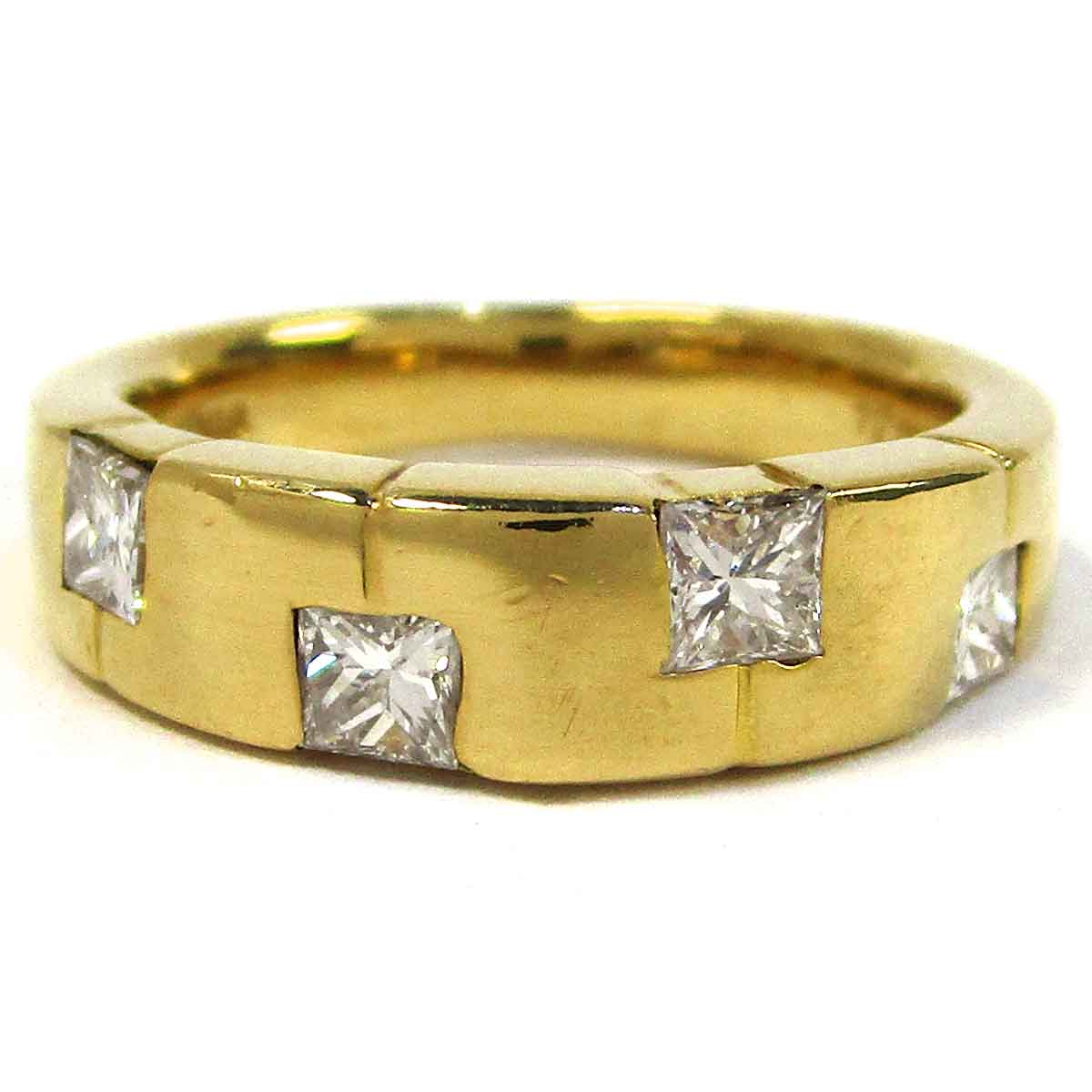 レディースリング ダイヤモンド K18 約9.5号 - TAK2401085