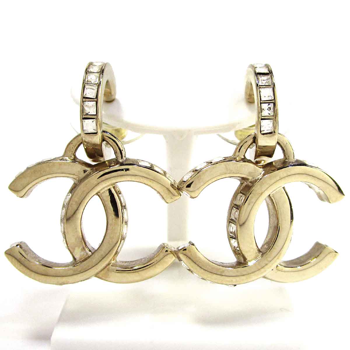 シャネル ココラインストーン ピアス B23B - TAK2500699