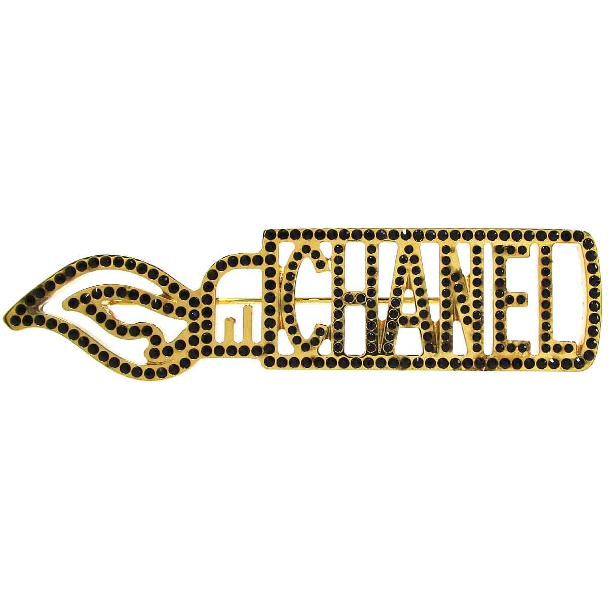 シャネル ロゴプレート ライターモチーフブローチ B17A - TAK2500700