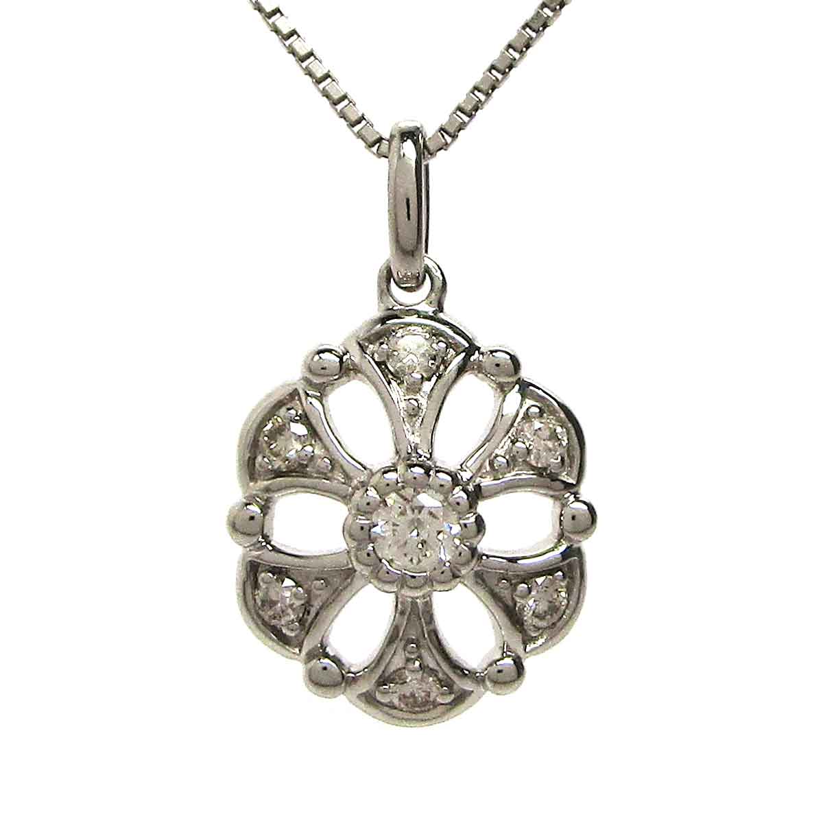 レディースネックレス ダイヤモンド Pt850/Pt900 - TAN2500138