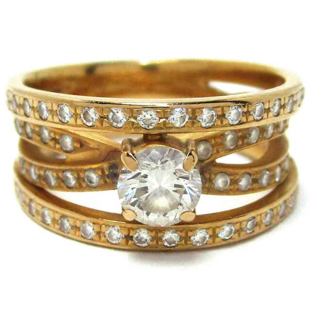 レディースリング ダイヤモンド K18 13号 - TAK2300199