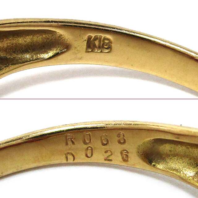 k18ルビー12号リング♪ 12号 【セイコージュエリー】 ルビー ダイヤモンド 計0.24ct